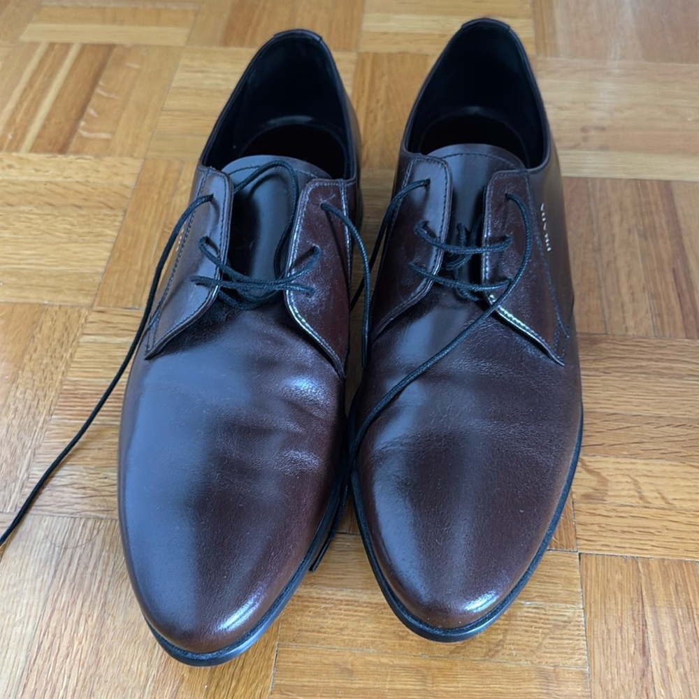 Brand new authentic Prada men’s dress shoes